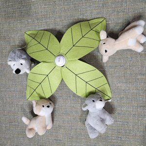 The Peanutshell Nursery Mobile Baby Forest Animals